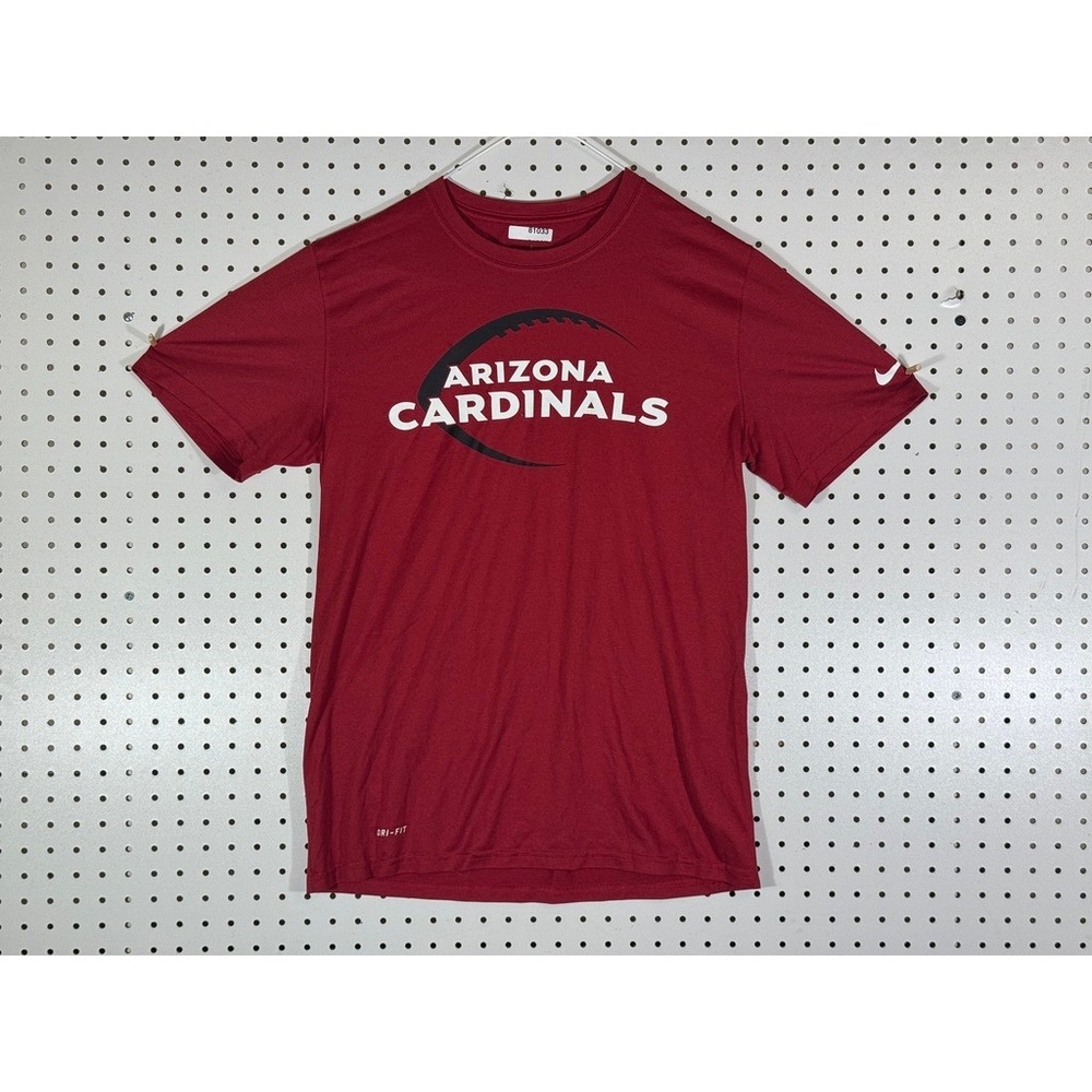Nike Arizona Cardinals NFL Dri-FIT T-Shirt Mens Medium Red Performance Tee